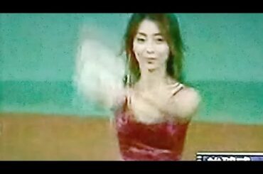 1998女優稲森いずみハマスタ始球式　番宣放送席生出演