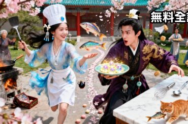 最新作全話フル |現代の料理王が王妃に転生!?拒食症の王様、私の料理だけが食べられる…!?恋にファンも手に入れちゃた～ #恋愛  #中国ドラマ #日本語字幕#ショートドラマ#全話 #無料