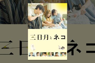 三日月とネコ