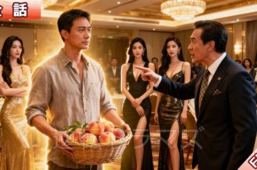 同窓会でバカにされた桃売りの男――その正体は、かつての伝説のCEOだった！三人の娘が現れた瞬間、会場中がひざまずいた！