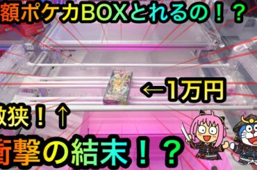 【クレーンゲーム】ポケカ劇狭橋渡しを攻略したいが！？衝撃の結末が【ゲームセンター】【UFOキャッチャー】