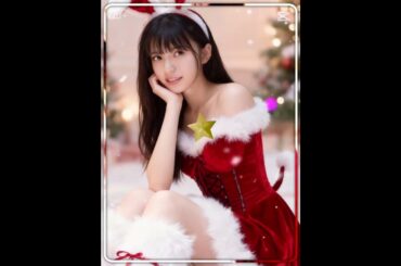 AI変身！齋藤飛鳥が天使すぎるサンタに降臨🎄 $Merry Christmas#齋藤飛鳥#クリスマス#サンタ#サンタコス#AI変身#AI加工#女優#アイドル#AsukaSaito#AIアート#可愛い