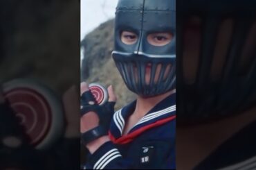 衝撃！空中ヘッドバット！！ 降下角90度   獅子（恐車七人衆）vs スケバン鉄仮面   南野陽子   スケバン刑事Ⅱ