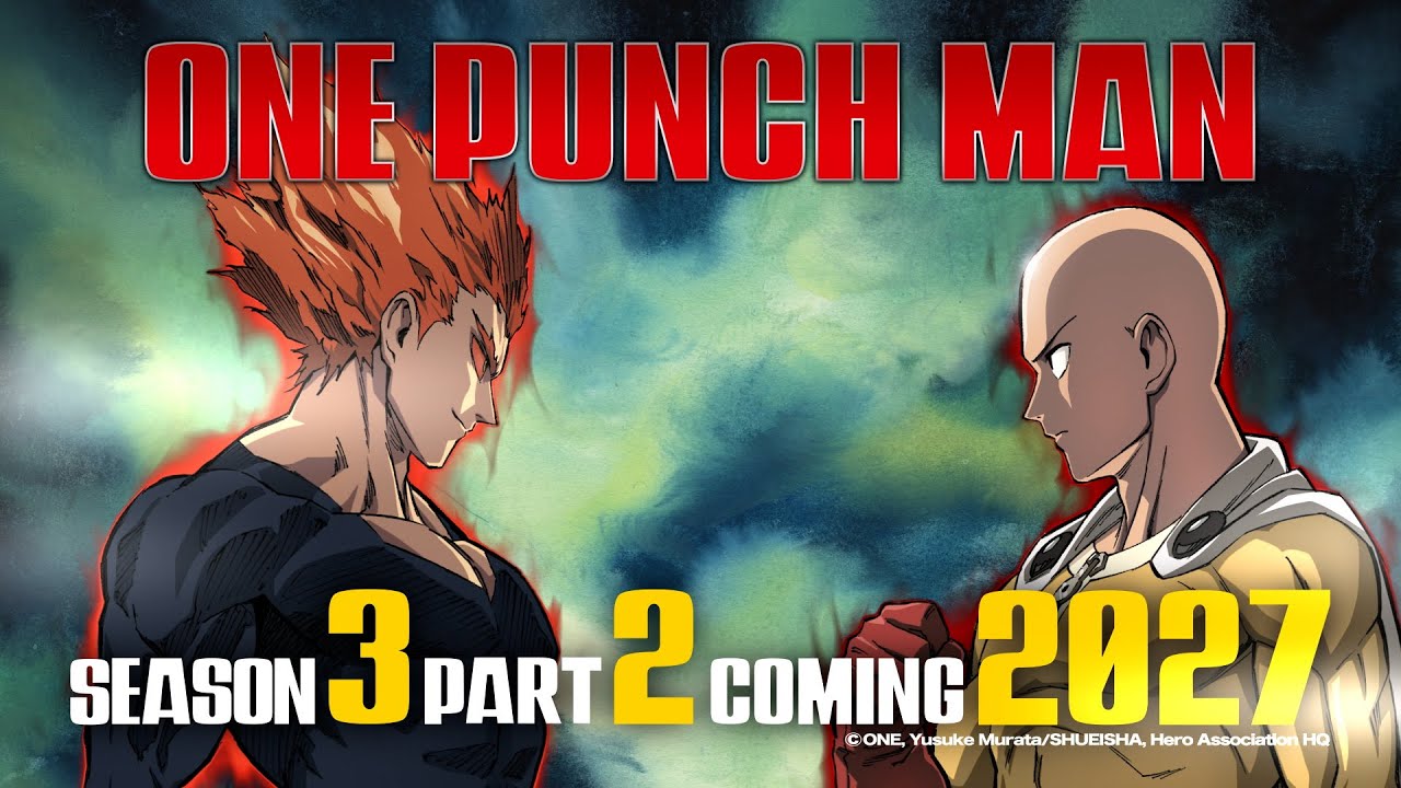 アニメ『ワンパンマン』第3期第2クール特報 / One-Punch Man Season 3 Part 2 Special Announcement [ENG SUB]