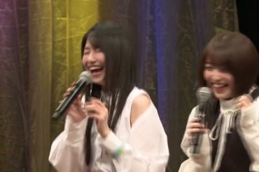 雨宮天さんの素肌を触って興奮する上田麗奈さん