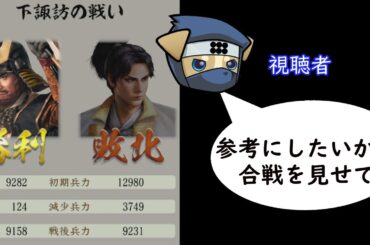 【合戦解説】視聴者が参考にしたいという合戦「損害124」のカラクリ【信長の野望・新生CE】
