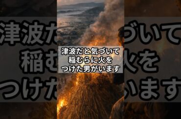【偉人の実話】津波から逃がすために“稲に火”をつけた。しかもその後、自腹で堤防まで作った男【濱口梧陵】