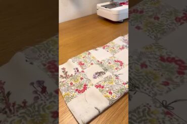 パッチワークで、クッション！#ショート