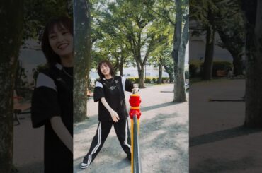 さや姉の鉄棒くるくるが天才的！かっこいい×可愛い最強コンボ #山本彩 #可愛い