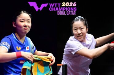 Miwa Harimoto vs Shin Yubin | WTT Champions Doha 2026 Review by Table Tennis Global