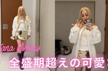 西野カナ、ミニスカ×金髪の“ギャル”姿に「全盛期超えの可愛さ」「強強カナやん最高」