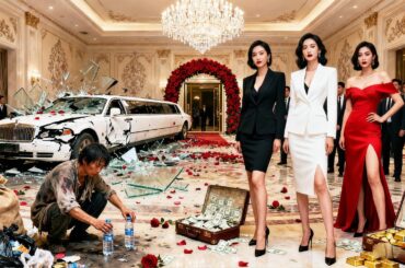 ゴミ拾いの父が土下座で侮辱された瞬間――三人の美人CEO令嬢が500億の贈り物を携えて現れ、痛快な逆襲が始まる！