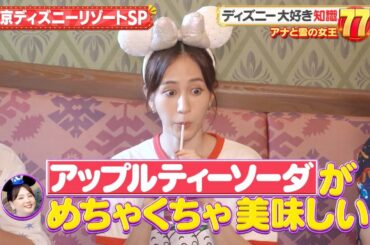 玩嗨吃嗨！前田敦子 野吕佳代『 迪士尼SP 』美妙世界