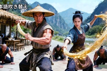 【日本語吹き替え】あのラーメン屋の夫婦の正体は、最強の暗殺者コンビだった！チンピラが女将をナンパしたら、麺一本で10ブロックぶっ飛ばされ土下座！#中国ドラマ #全話 #無料 #カンフー映画