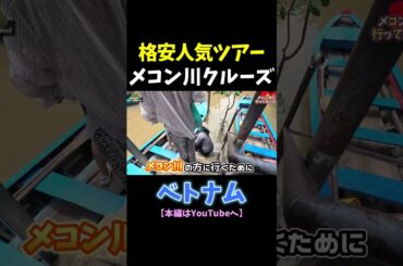 ベトナム格安人気ツアーメコン川クルーズに1人参加してみたら東南アジアならではの南国の景色が凄かった【Vietnam・Mekong River】