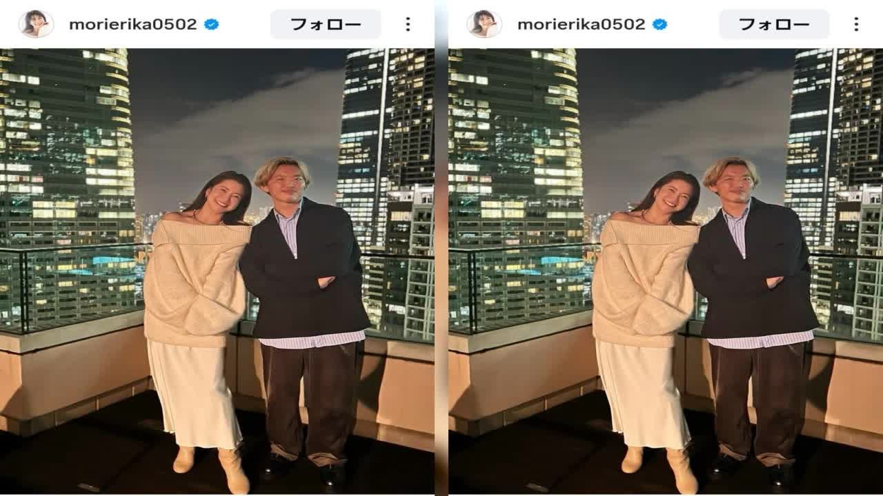 再婚した43歳人気モデル「流産を経験し…」悲しみの1年間を回顧「泣いてばかり」イケメン夫と2ショットの森絵里香 再婚した43歳人気モデル「流産を経験し…」悲しみの1年間を回顧「泣いてばかり」イケメン夫と2ショットの森絵里香