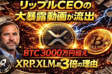 ※1月11日※【リップルCEOの大暴露が流出】｜【XRP・XLMは3倍以上確約】BTCも3000万円を絶対的に超える#xrp #doge #仮想通貨 #shib #bitcoin #ripple