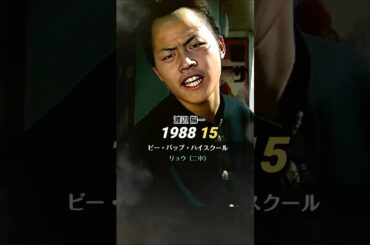 ビーバップその他の出演者今昔！ #ビーバップハイスクール #キャスト #ラブバラードは歌えない #Love Balladeは歌えない