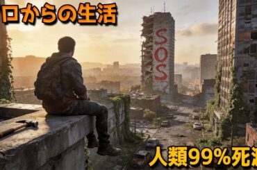 人類99%が死滅…たった一人で文明をゼロから再建する男の物語【映画紹介】
