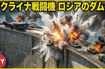 ウクライナ戦闘機がロシアのダムを奇襲破壊！その直後、まさかの展開が… | JPY 軍隊