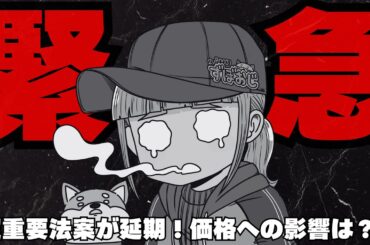 【緊急速報】仮想通貨市場に激震！最重要法案の審議が突如延期へ