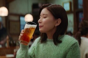 マルエフ CM 「マルエフ ２０２５年 今年も一年おつかれ生です」篇 15秒 芳根京子 松下洸平