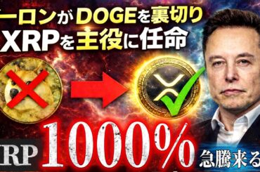 🔥XRP(リップル)の立場が激変🔥イーロンの沈黙の理由がヤバすぎた....XRPが次に跳ねる理由を全て話します❗️【仮想通貨 暗号資産 最新情報】