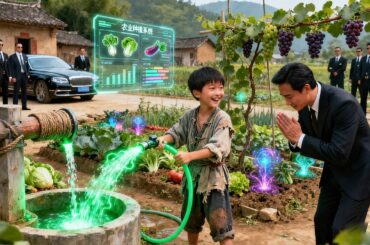 家を追い出された少年、謎の井戸水で一夜にして大金持ちに！そして復讐のため帰ってくる！