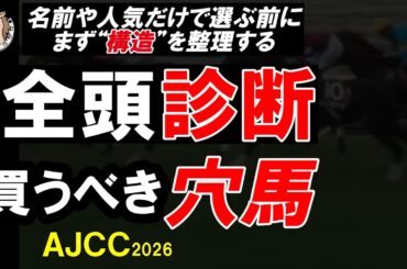 AJCC2026（アメリカジョッキークラブカップ2026） 一週前全頭診断｜中山2200mで評価が変わる馬とは？全16頭を徹底整理