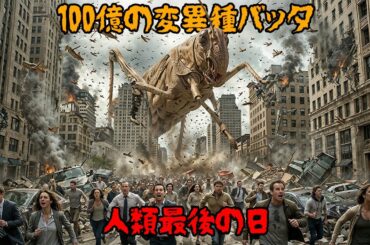 数十億匹の遺伝子組み換えイナゴが研究所から逃げ出し、世界は壊滅寸前となった。【映画紹介】