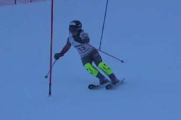 260117 乙葉　YH全道中学SL 1本目8位