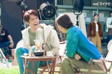 宮野真守、ムチャ振りされ“富士山の声”を披露！変幻自在な声に北川景子も思わず爆笑 東京海上日動 自動車保険 新 CM＆メイキング＆インタビュー