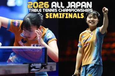 FULL MATCH | Miwa Harimoto vs Mao Takamori | SF 2026 All Japan Table Tennis Championships (Junior's)