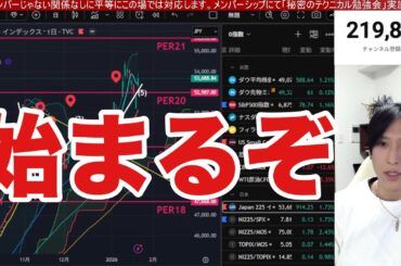 1/23【日経平均下がるんか⁉】海外投資家が日本株を7800億円爆買い。半導体株乱高下。ドル円１５7円。米国株、ナスダック上昇。空売り勢木端微塵！！