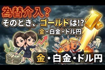 【金投資】NY連銀レートチェックの衝撃…為替介入でゴールドはどう動く？テクニカル8割で読み解く「買い時」の真実
