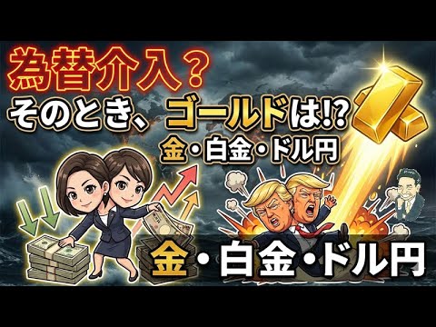 【金投資】NY連銀レートチェックの衝撃…為替介入でゴールドはどう動く?テクニカル8割で読み解く「買い時」の真実 【金投資】NY連銀レートチェックの衝撃…為替介入でゴールドはどう動く?テクニカル8割で読み解く「買い時」の真実