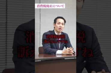 消費税減税ーそれは“選挙の道具”なのか #三好りょう＃れいわ新選組