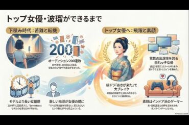 【AIが徹底解説】波瑠の過去作品を解説！結婚までの道のりとは#notebooklm #波瑠 #高杉真宙 #haru