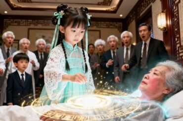 誰も治せなかった大富豪の老婦人――7歳の少女が一針で命を蘇らせた！会場騒然！