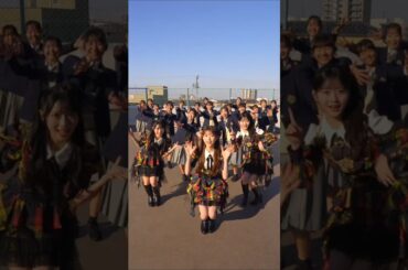 🍊 フライングゲット 🌸 #AKB48 #佐藤綺星 Airi #千葉恵里 Erii #八木愛月 Azuki 🍓 #行くぞAKB2026 #AKB48_名残り桜 #shorts #小栗有以