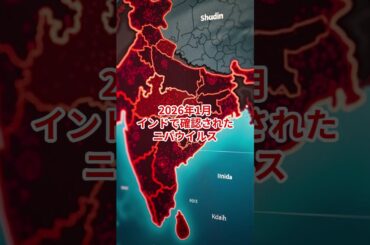 2026年インドで変異ウイルス流行、日本にも⁉︎ #ニパウイルス #感染症 #最新情報 #変異ウイルス #影響 #海外 #ニュース #ウイルス情報 #おすすめ #shorts