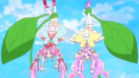 【悲報】プリキュア、逆さ吊りにされてしまう……（※画像あり）