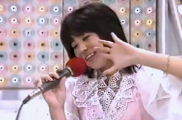 松田聖子　天国のキッス　トーク（キンキンの顔が近すぎ😅）