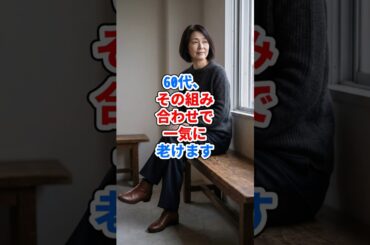 60代、その組み合わせで一気に老けます #ファッション