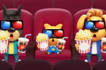 ラドルくんの映画館デビュー | ラブール警部の事件簿 | 子供向け安全教育 | 赤ちゃんが喜ぶアニメ | 動画 | ベビーバス| BabyBus