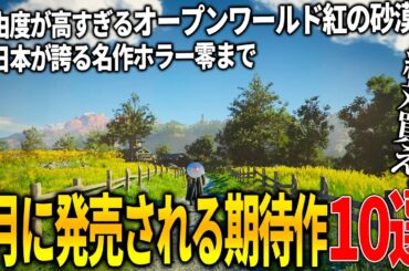 遂に来たか..3月発売注目の新作ゲーム10選！世界で大期待されている自由度とマップが広すぎるオープンワールド紅の砂漠＆日本が誇る名作ホラー零リメイク＆ポケモン新作ぽこあ等、和ゲーも熱い