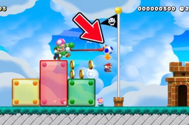 ヨッシーナイスすぎるｗｗｗｗ【マリオメーカー2 みんなでバトル】