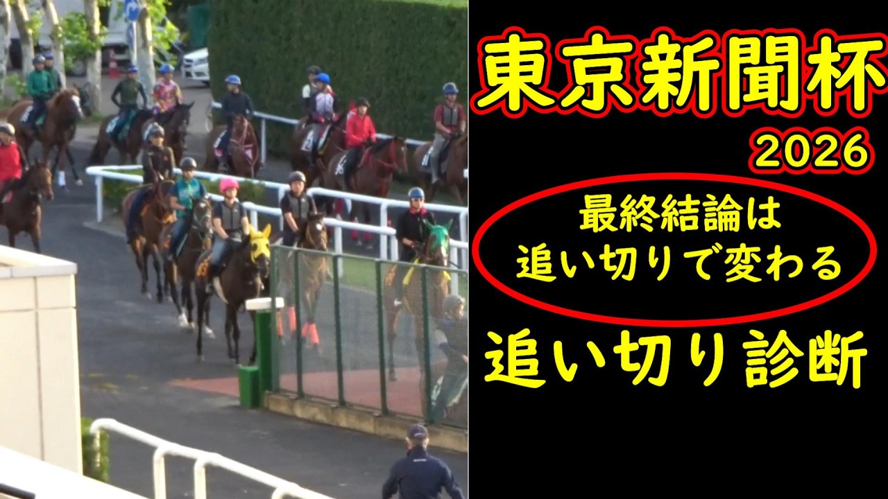 【東京新聞杯2026 追い切り診断】最終結論が変わる動きとは?好調馬と危険な人気馬を徹底分析 【東京新聞杯2026 追い切り診断】最終結論が変わる動きとは?好調馬と危険な人気馬を徹底分析