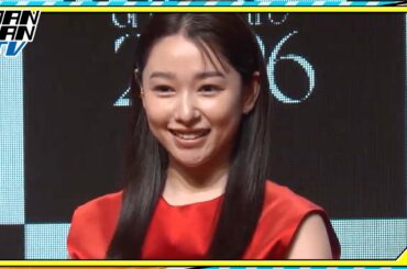 桜井日奈子、赤のノースリーブドレスで魅了　“事務所に所属して初表彰”に喜び　「Beauty of the year 2026」ヘア部門受賞
