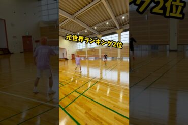 【東京オリンピック代表】日本代表とウォーミングアップ🏸🔥#龍羽団 #バドミントン